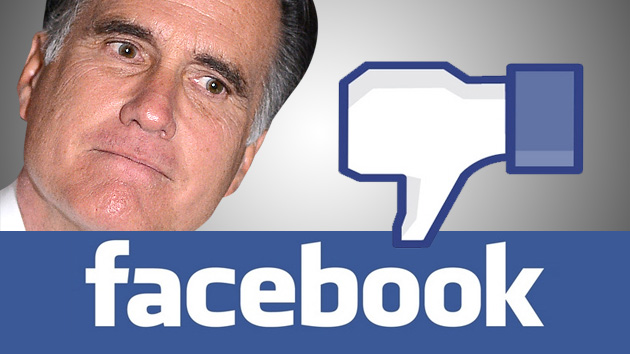 A Romney pierde 850 amigos de Facebook por hora