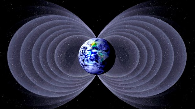 Resultado de imagen de Anillos del campo magnético de la Tierra