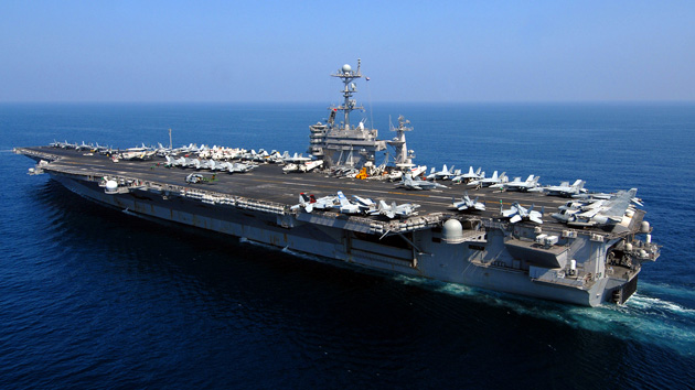 Cuenta regresiva: En unos días EE.UU. enfilará a tres de sus portaaviones contra Irán