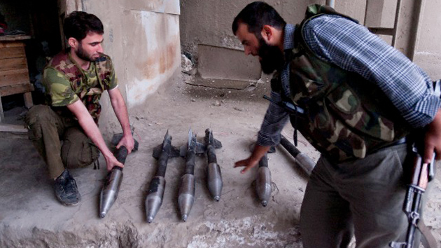 Las armas enviadas a los rebeldes sirios acaban en manos de extremistas