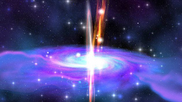 Descubren un agujero negro con un peso equivalente a 17.000 millones de soles