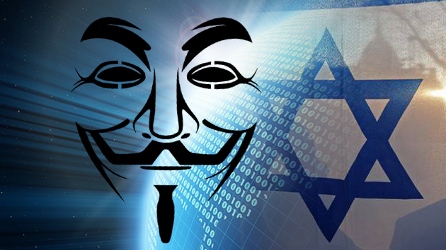 Un ataque de #Anonymous afecta a un centenar de páginas israelíes